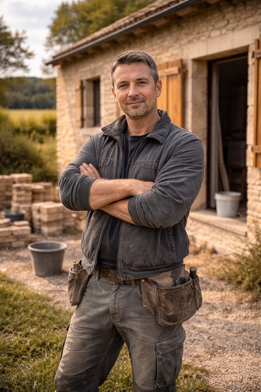 Vincent Ravoin, artisan La P'tite Réno à Falleron